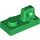 LEGO Green Závěs Deska 1 x 2 Zamykání s Single Finger na Horní (30383 / 53922)