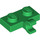 LEGO Green Deska 1 x 2 s Horizontální klip (11476 / 65458)