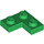 LEGO Green Deska 2 x 2 Roh (2420)