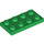 LEGO Green Deska 2 x 4 (3020)