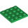 LEGO Green Deska 4 x 4 (3031)