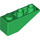 LEGO Green Sklon 1 x 3 (25°) Převrácený (4287)