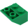 LEGO Green Sklon 2 x 2 (45°) Převrácený s plochou distanční vložkou vespod (3660)