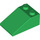 LEGO Green Sklon 2 x 3 (25°) s drsným povrchem (3298)