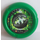 LEGO Zelená Technic Bionicle Zbraň Throwing Disk s Džungle, 2 Pips, List logo (32171)