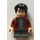 LEGO Harry Potter s Tmavě červená Plaid Košile a Šedá Nohy Minifigurka