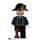 LEGO Hector Barbossa Minifigurka s dřevěnou nohou