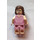 LEGO Hermione Granger s Bright Růžová Šaty s Nohy Minifigurka