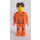 LEGO Jack Stone s oranžová Výstroj Minifigurka