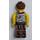 LEGO Jake s Brown Pants a Šedá Shirt s Pockets Minifigurka