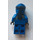 LEGO Jay - Legacy s Transparentní Neon Zelená Hlava Minifigurka