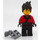 LEGO Kai s Špičatý Vlasy Minifigurka a stříbrný držák katany