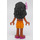 LEGO Kate s oranžový Skirt a Bikini Horní Minifigurka