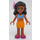 LEGO Kate s oranžový Skirt a Bikini Horní Minifigurka