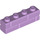 LEGO Lavender Kostka 1 x 4 s Embossed Bricks (15533)