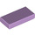 LEGO Lavender Tile 1 x 2 s Groove (3069 / 30070)