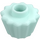 LEGO Světlá aqua Cupcake Liner s plochým vrškem (79743)