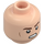 LEGO Světlá tělová Minifigurka Hlava s Smile a Grimace (Zapuštěný pevný cvoček) (3626 / 38296)