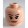 LEGO Světlá tělová Rey Minifigurka Hlava (Zapuštěný pevný cvoček) (3626 / 23783)