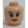 LEGO Světlá tělová Tina Goldstein Minifigurka Hlava (Zapuštěný pevný cvoček) (3626 / 28270)