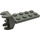 LEGO Light Gray Závěs Deska 2 x 4 s Articulated Joint - Female (3640)