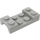 LEGO Light Gray Blatník Deska 2 x 4 s klenba bez Hole (3788)