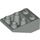 LEGO Light Gray Sklon 2 x 3 (25°) Převrácený bez spojení mezi čepy (3747)