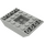 LEGO Light Gray Sklon 4 x 6 (45°) Dvojitý Převrácený (30183)
