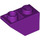 LEGO Light Purple Sklon 1 x 2 (45°) Převrácený (3665)