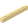 LEGO Light Yellow Kostka 1 x 10 (6111)