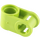 LEGO Lime Přejít Blok 90° 1 x 2 (osa/Kolík) (6536 / 40146)