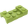 LEGO Lime Blatník Deska 2 x 4 s klenba bez Hole (3788)