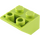 LEGO Lime Sklon 2 x 2 (45°) Převrácený s plochou distanční vložkou vespod (3660)