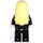 LEGO Lucius Malfoy s Černá Robe s Printed Nohy Minifigurka