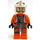 LEGO Luke Skywalker s Pilot Výstroj s Printed Nohy a Hledí Dolů / Nahoru (Smile / Open Ústa) Minifigurka