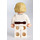 LEGO Luke Skywalker s Tatooine Výstroj s Bílá Nohy (Úsměv / Scowl) Minifigurka