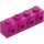 LEGO Magenta Kostka 1 x 4 s 4 Cvočky na Jeden Postranní (30414)