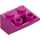 LEGO Magenta Sklon 2 x 2 (45°) Převrácený s plochou distanční vložkou vespod (3660)