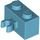 LEGO Medium Azure Kostka 1 x 2 s Vertikální Klip (Otevřít klip &#039;O&#039;) (42925 / 95820)