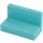 LEGO Medium Azure Panel 1 x 2 x 1 se zaoblenými rohy (4865 / 26169)
