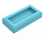 LEGO Medium Azure Dlaždice 1 x 2 s Groove (3069 / 30070)
