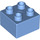 LEGO Medium Blue Duplo Kostka 2 x 2 (3437 / 89461)