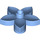 LEGO Medium Blue Duplo Květ s 5 Angular Okvětní lístky (6510 / 52639)