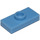LEGO Medium Blue Deska 1 x 2 s 1 Stud (s drážkou) (3794 / 15573)