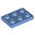 LEGO Medium Blue Plate 2 x 3 (3021)