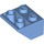 LEGO Medium Blue Sklon 2 x 2 (45°) Převrácený s plochou distanční vložkou vespod (3660)