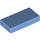 LEGO Medium Blue Tile 1 x 2 s Groove (3069 / 30070)