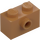 LEGO Středně tmavá tělová Kostka 1 x 2 s 1 Cvoček na Postranní (86876)