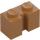 LEGO Středně tmavá tělová Kostka 1 x 2 s drážkou (4216)