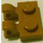 LEGO Medium Dark Flesh Deska 1 x 2 s Horizontální Clips (Otevřít klipy &#039;O&#039;) (49563 / 60470)